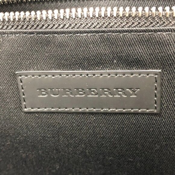 BURBERRY graphic Check Backpack Backpack PVC gray/Multicolore main image 13